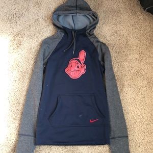 Womens Nike  Cleveland Indians Hoodie